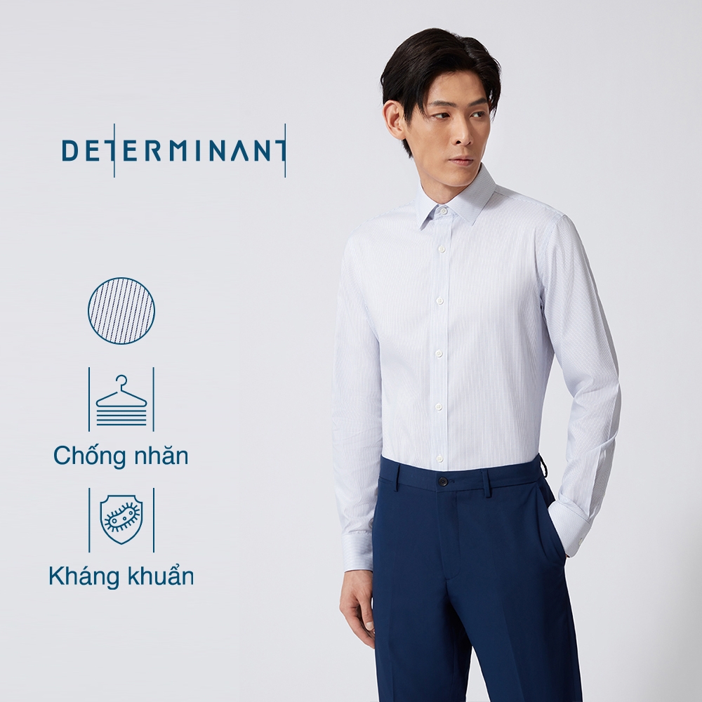 Sơ mi nam kẻ sọc màu xanh coban trắng Bán sỉ thời trang mỹ phẩm #46 Sơ mi nam kẻ sọc màu xanh coban trắng Bán sỉ thời trang mỹ phẩm
